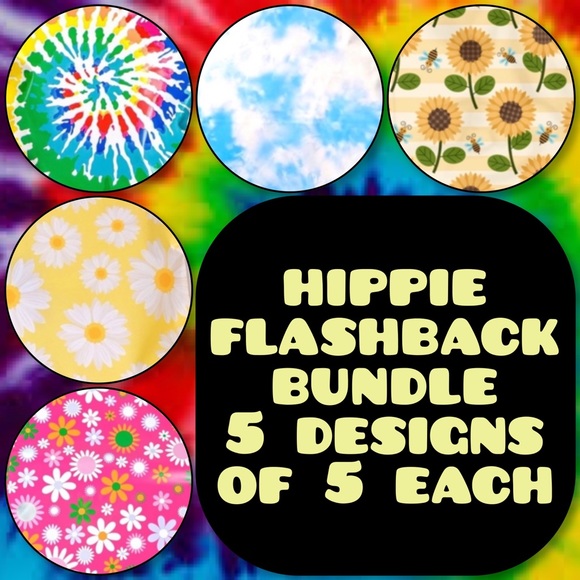 Other - 25 10X13 Hippie Flashback Bundle Poly Mailers FIRM